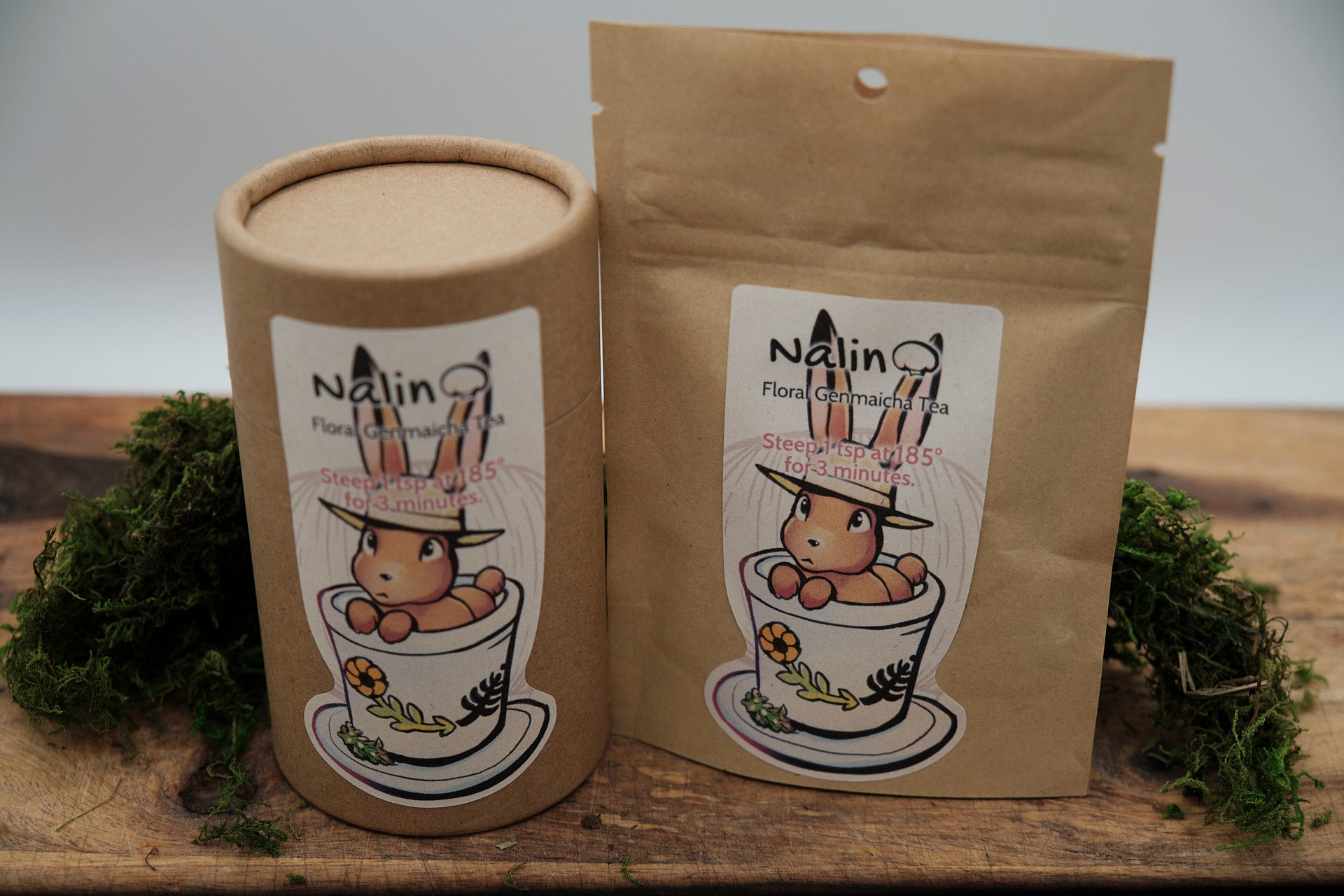 Té verde de hojas sueltas con sabor a frutos secos y flores de Nalin